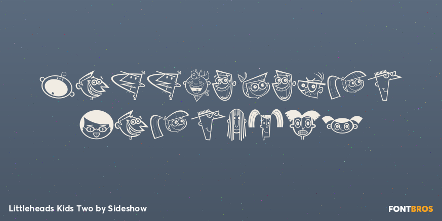 Littleheads Kids Two Poster