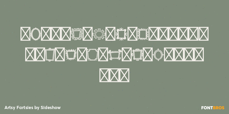 Artsy Fartsies Font Poster #4