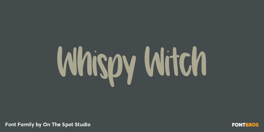 Whispy Witch Poster