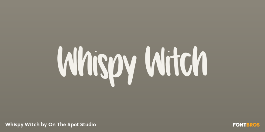 Whispy Witch Poster