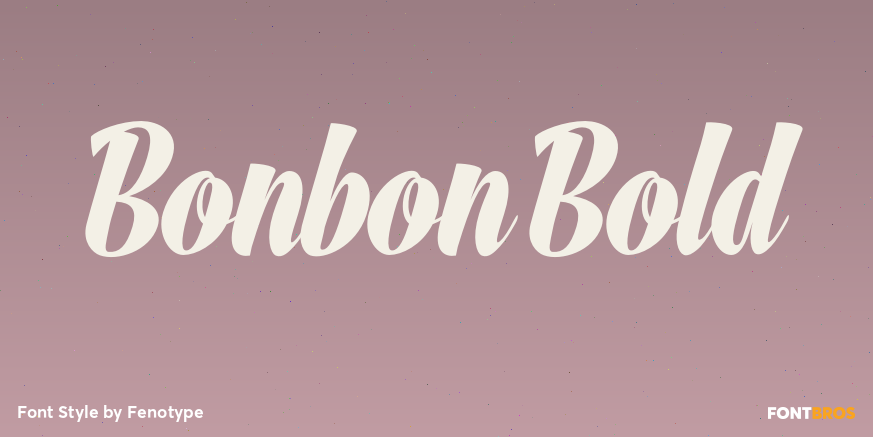 Bonbon Bold Poster