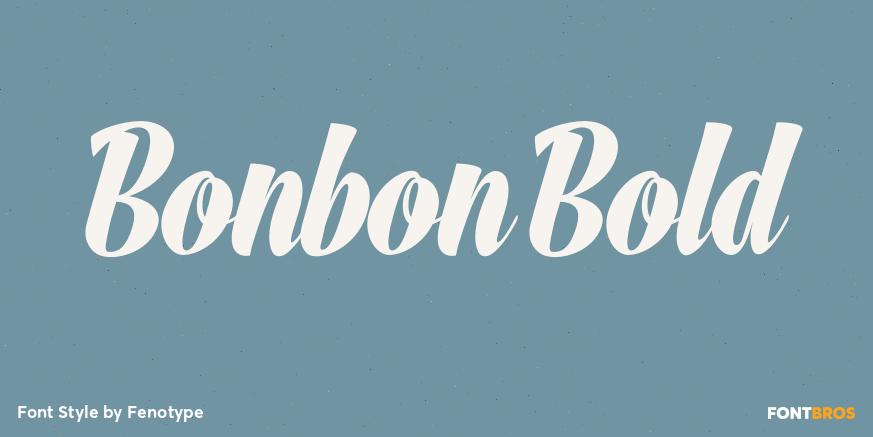Bonbon Bold Poster