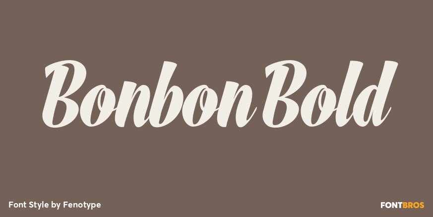 Bonbon Bold Poster