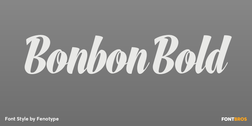 Bonbon Bold Poster