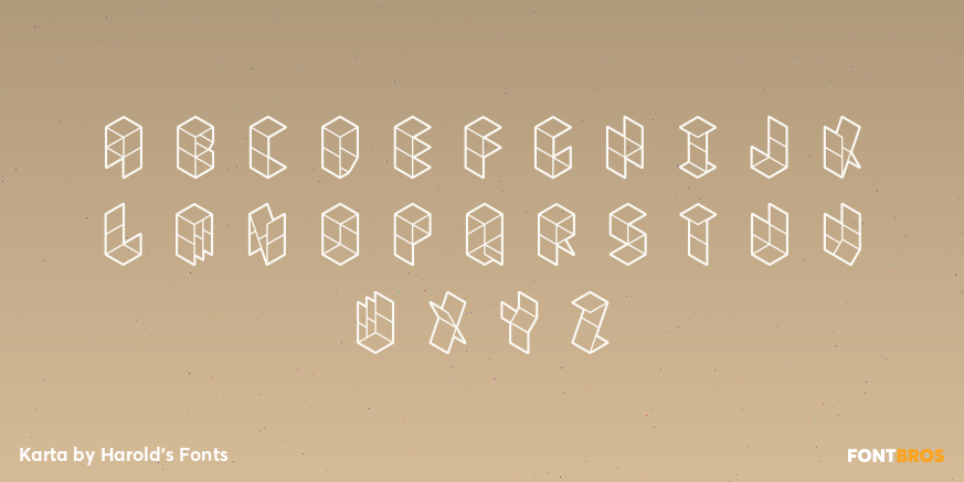 Karta Font Poster #1