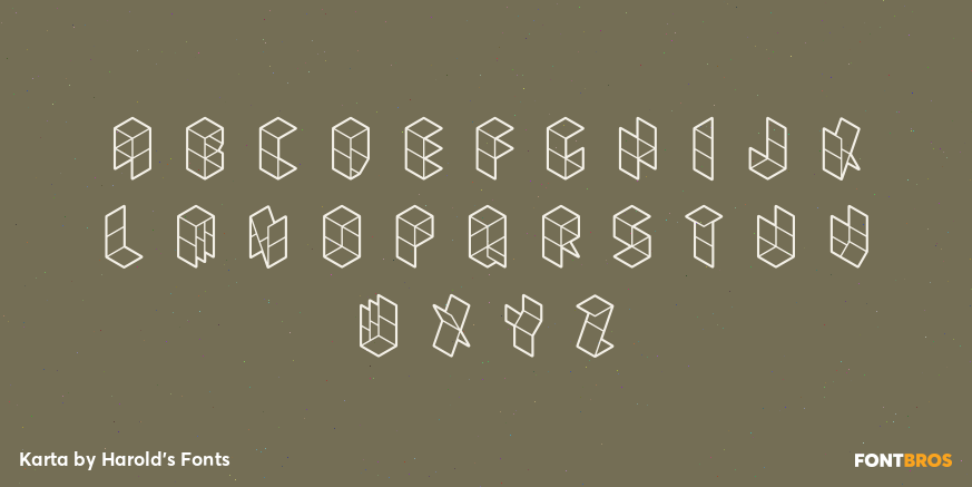 Karta Font Poster #1
