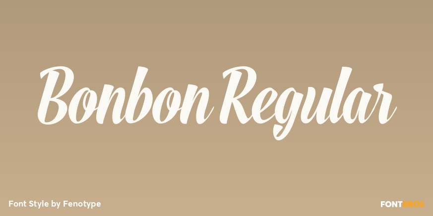 Bonbon Regular Poster