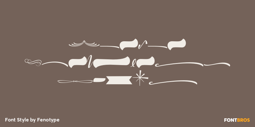 Bonbon Ornaments Light Poster