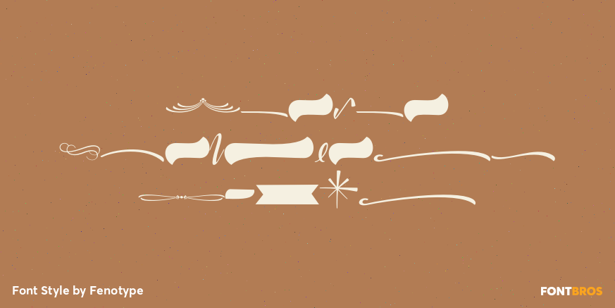 Bonbon Ornaments Light Poster