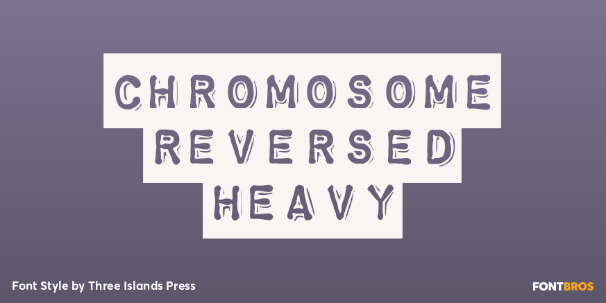 Chromosome Reversed Heavy Poster