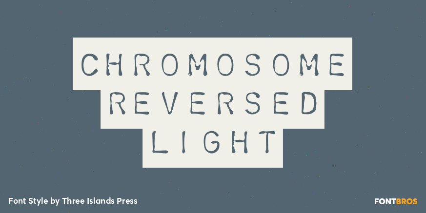 Chromosome Reversed Light Poster