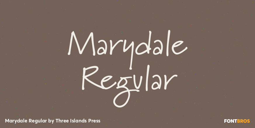 Marydale Regular Font Poster #1