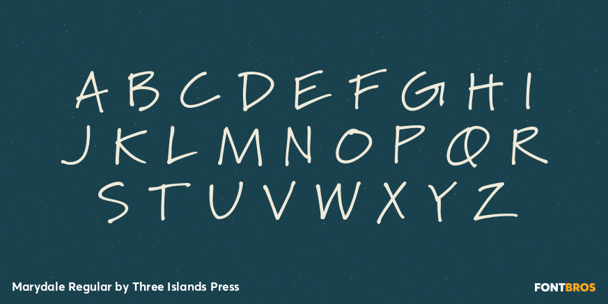 Marydale Regular Font Poster #2