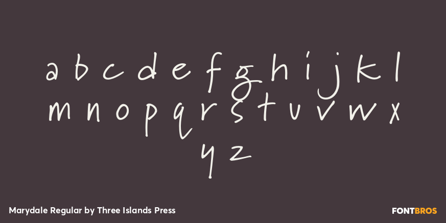 Marydale Regular Font Poster #3