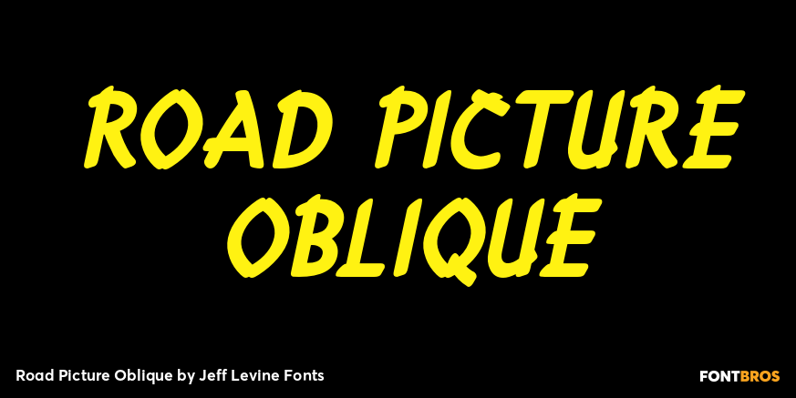 Road Picture Oblique Poster