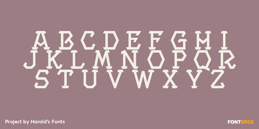 Project Font Poster #2