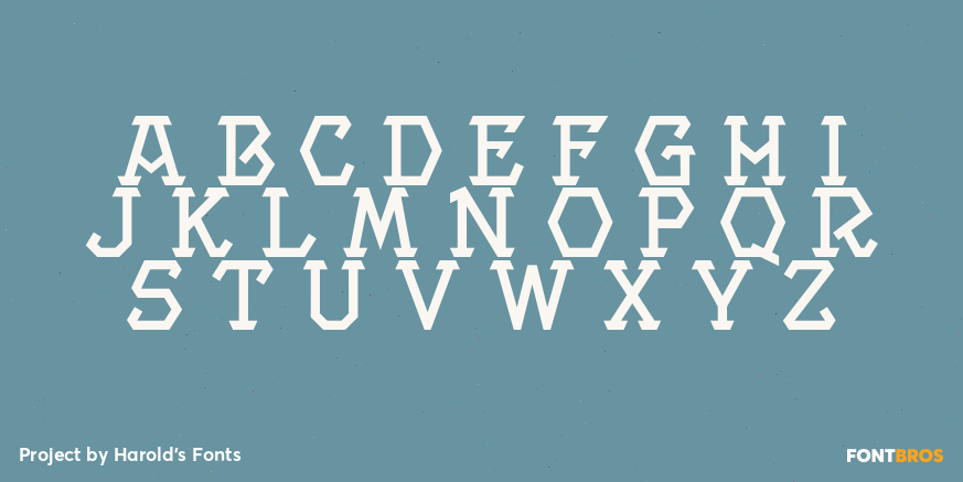 Project Font Poster #1