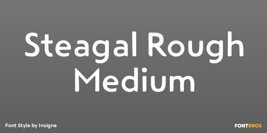 Steagal Rough Medium Poster