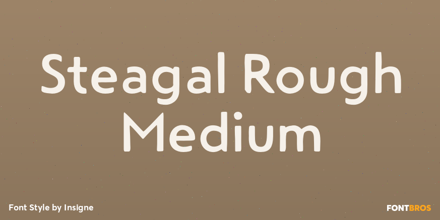 Steagal Rough Medium Poster