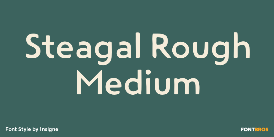 Steagal Rough Medium Poster