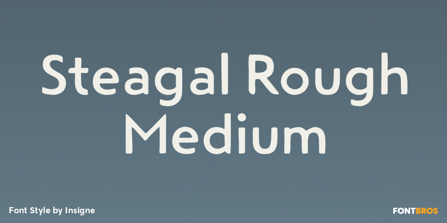 Steagal Rough Medium Poster