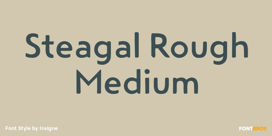 Steagal Rough Medium Poster