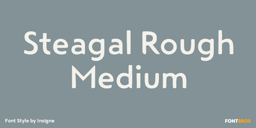 Steagal Rough Medium Poster