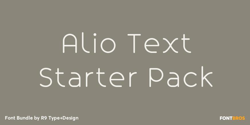 Alio Text Starter Pack Poster