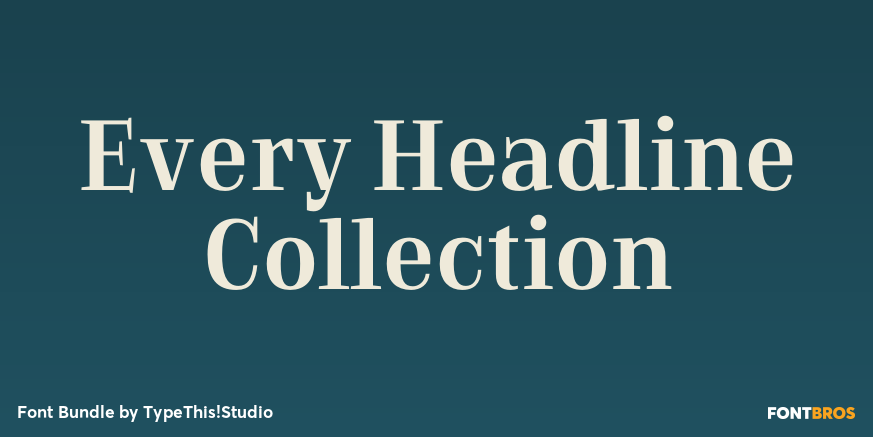 Every Headline Collection Poster