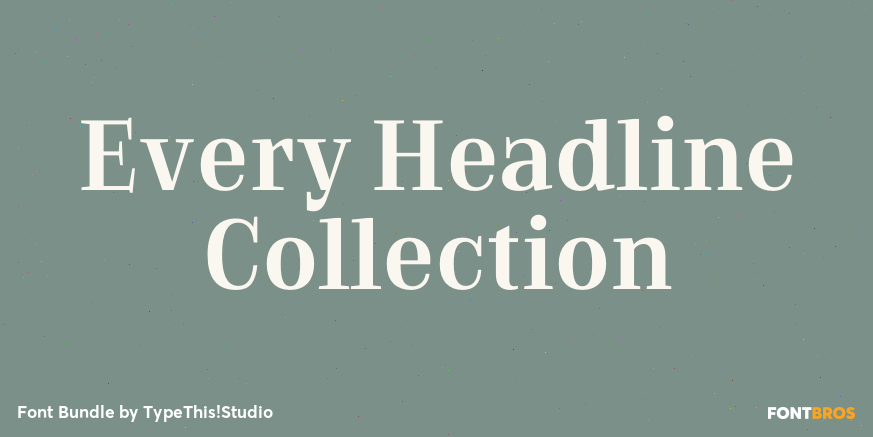 Every Headline Collection Poster
