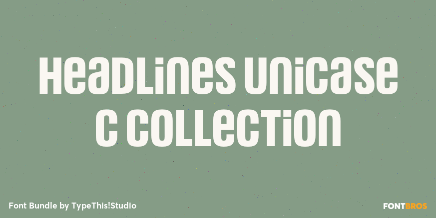 Headlines Unicase C Collection Poster