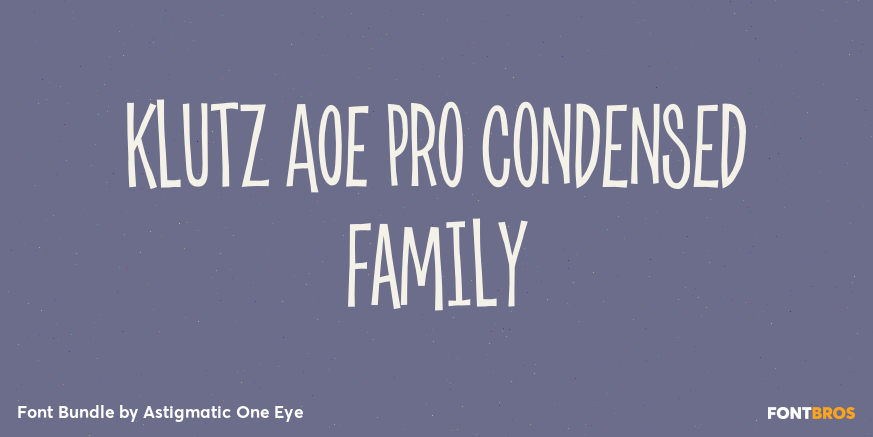Klutz AOE Pro Condensed Family Poster