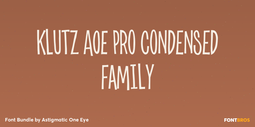 Klutz AOE Pro Condensed Family Poster