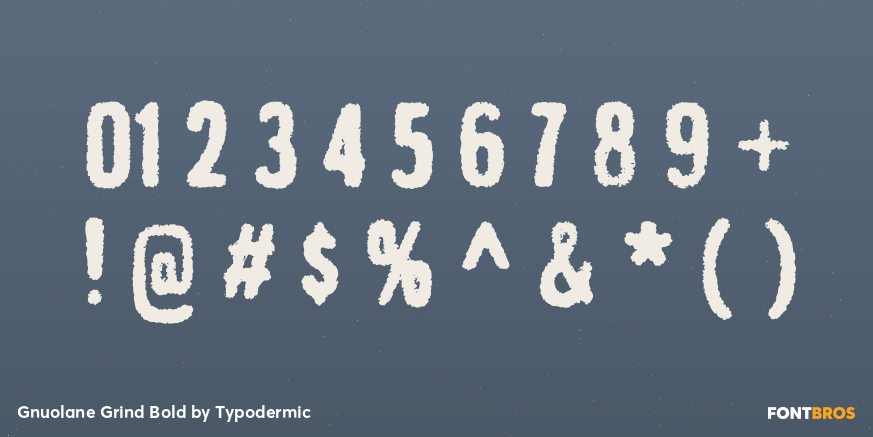 Gnuolane Grind Bold Font Poster #1