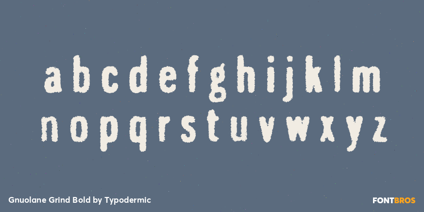 Gnuolane Grind Bold Font Poster #1