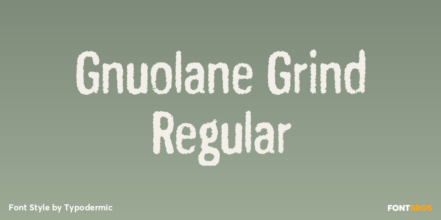 Gnuolane Grind Regular Poster