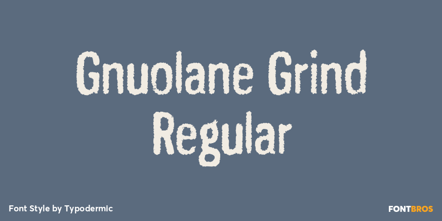 Gnuolane Grind Regular Poster