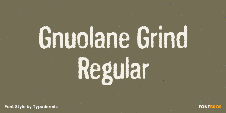 Gnuolane Grind Regular Poster