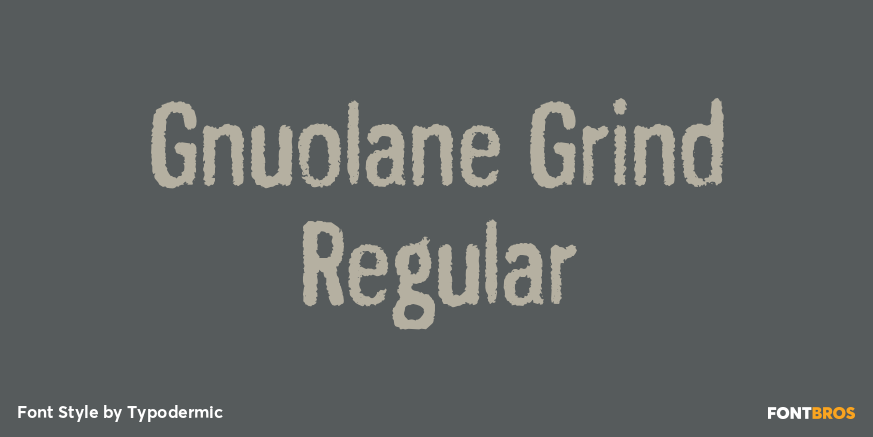 Gnuolane Grind Regular Poster