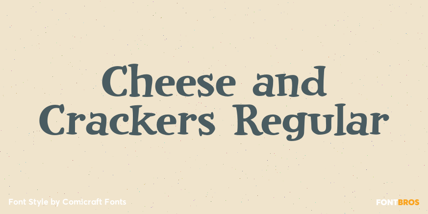 Cheese and Crackers Regular Poster