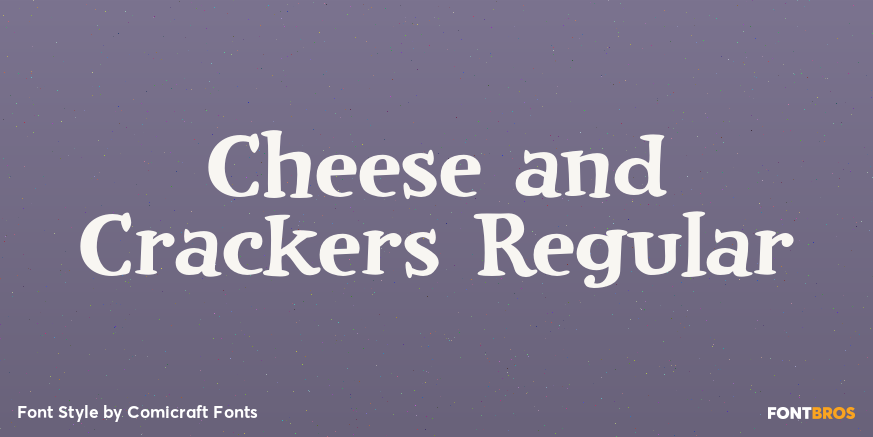 Cheese and Crackers Regular Poster