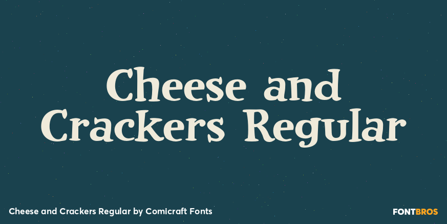 Cheese and Crackers Regular Poster
