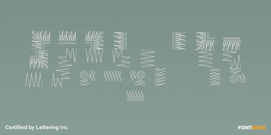 Certified Font Poster #2