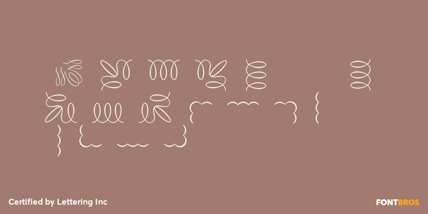 Certified Font Poster #3