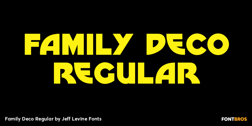 Family Deco Regular Poster