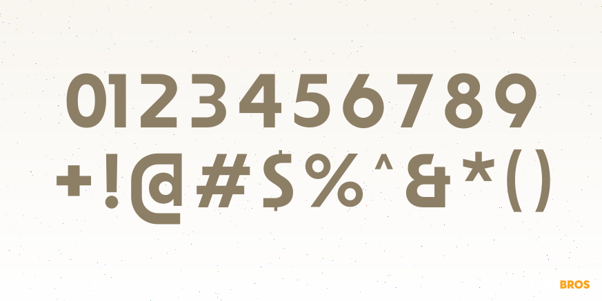 Astro Semi Font Poster #1