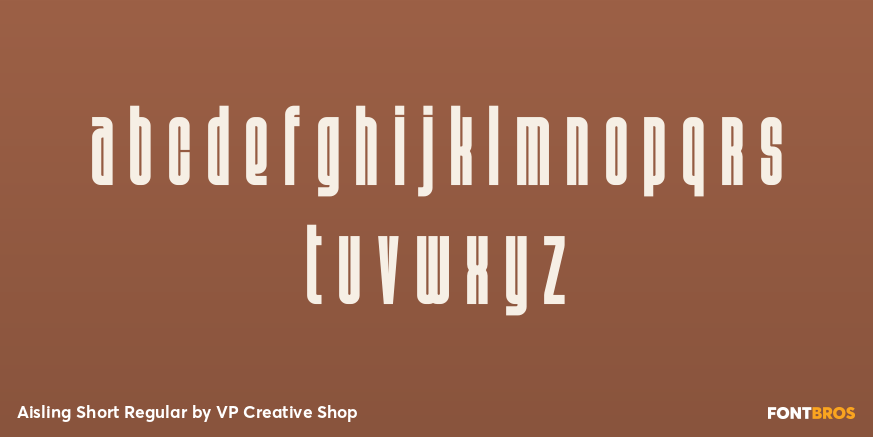 Aisling Short Regular Font Poster #3
