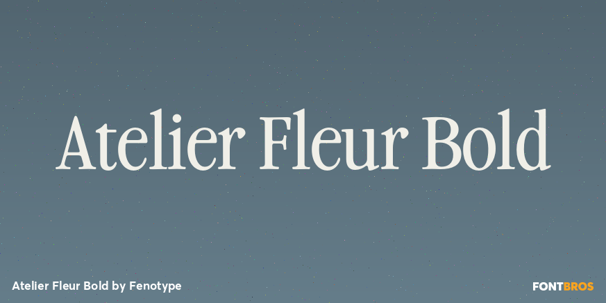 Atelier Fleur Bold Poster