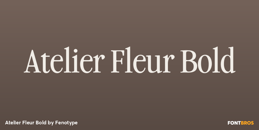 Atelier Fleur Bold Poster