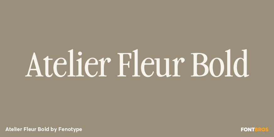 Atelier Fleur Bold Poster